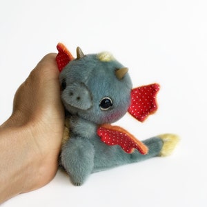 Dragon PDF Sewing Pattern Video Tutorial DIY Stuffed Toy Pattern Kids ...