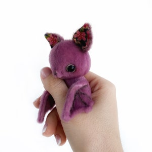 Bat PDF sewing pattern Video tutorial stuffed toy pattern kids toy pattern easy to sew for beginners TSminibears Bestseller image 5