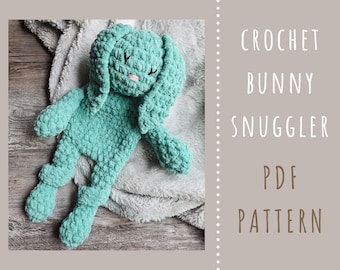 PATROON gehaakt knuffelkonijntje | Lovey haken | DIY-babyknuffel