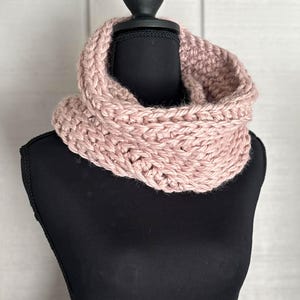 Crochet Chunky Cowl | Warm and Cozy Infinity Scarf | Eco-Friendly & Handmade