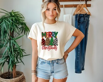 メリー クリスマス ツリー Png | ガーリー クリスマス Png | クリスマス Png | クリスマス カット ファイル | クリスマス シャツ Png | ホリデー Png | 即時ダウンロード |