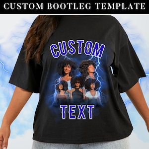 Personalize Bootleg Png, Custom Your Own bootleg design Png, Bootleg Rap Tee Png, Custom Bootleg Shirt Png, Customize Text Bootleg Idea