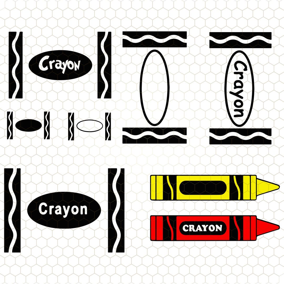 Crayon SVG Crayon Wrapper PNG Crayon Diy Svg Crayon Shirt Svg