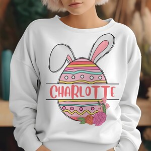 Bunny Egg Svg, Happy Easter SVG, Easter SVG, Spring Svg, Easter Bunny Svg, Easter Shirt Svg, Files For Cricut, Sublimation Designs Downloads