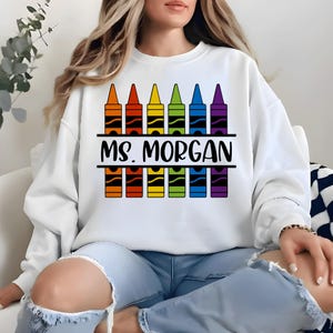 Crayon SVG, Great Teacher Gift Crayon Shirt Svg, Crayon Cricut and Silhouette, Great For Classroom, Teacher Craft Svg, Back to School Decor