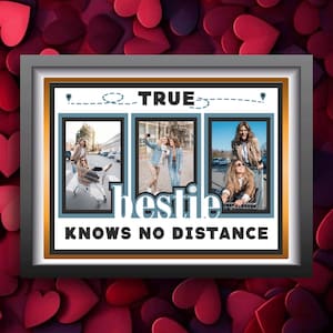 Scatola delle Ombre "Bestie" in formato SVG, BFF in formato SVG PNG, Progetto Cricut "Best Friends", Sublimazione "Bestie", Regalo per le Migliori Amiche, Fatto a Mano Personalizzato, Fai da Te in 3D