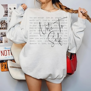 Note To Self PNG SVG, Motivational Sublimation, Mental Health Png Svg, Positive Inspirational Quotes, Dear Person Behind Me, Love Yourself