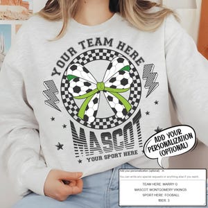 Custom Team Mascot Svg Cricut Cut File, Sports Svg, Custom School Spirit Svg, Digital Download Personalized Mascot Svg, You Team Spirit Svg