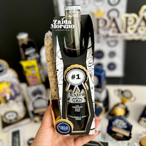Corona Beer Box for Father's Day/Happy Father's Day/Corporate Gift/Phrases in English and Spanish/Studio, SVG, PNG, and PDF formats