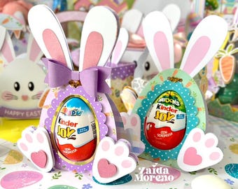 Kinder Joy egg holder / stand / Easter gift / includes artwork / Studio, SVG and PDF formats