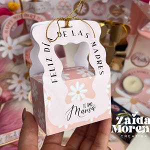 Kokettenbox, Kokettentasche für Mama / bearbeitbare digitale Datei in den Formaten Studio, SVG, PNG und PDF / für Silhouette oder Cricut
