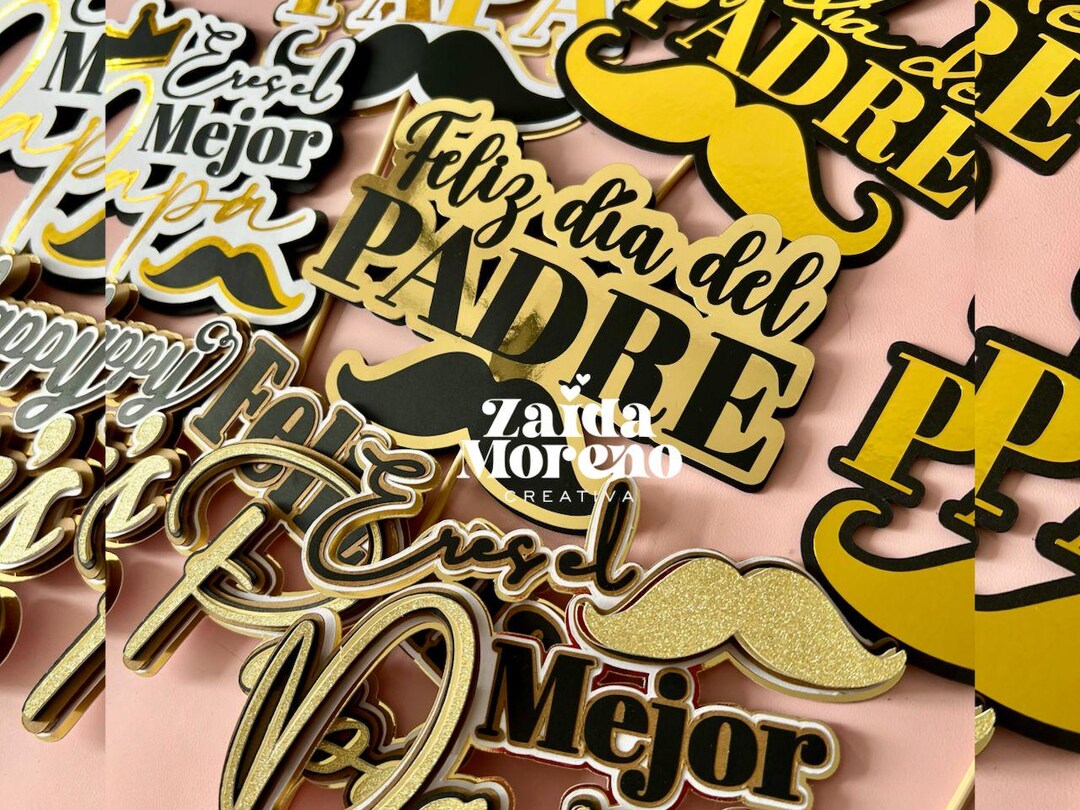 Generic Father's Day Cake Toppers / Happy Father's Day / Dad / Studio ...