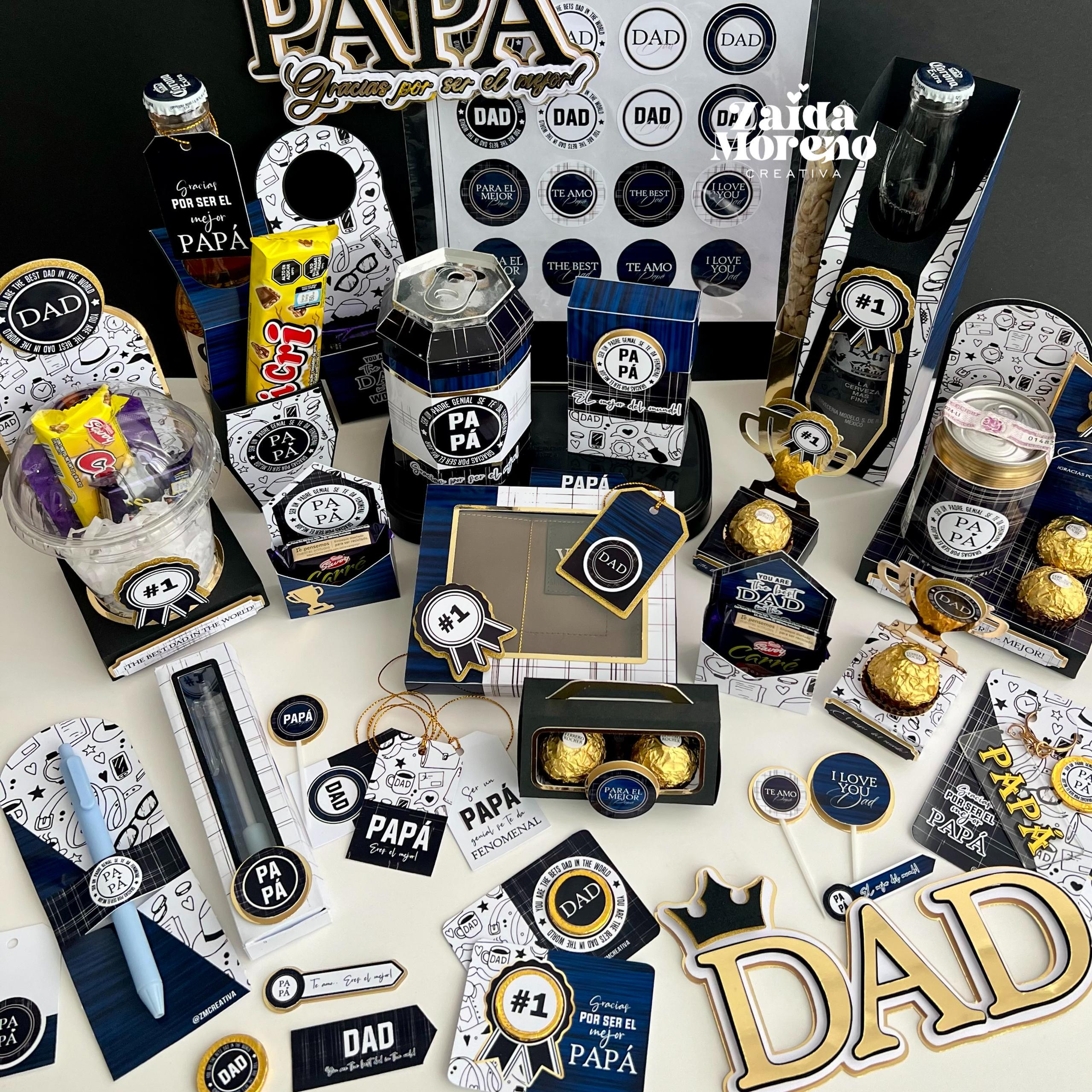 Colección papelería día del padre/regalos corporativos /cajas para papá