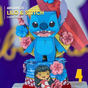 Lilo and Stitch Box - plik cyfrowy do wycinania