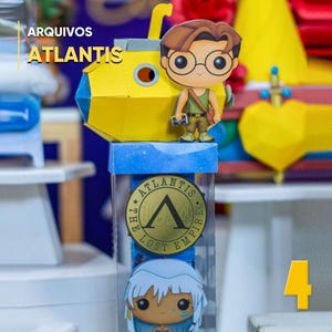 Atlantis Box - Das verlorene Königreich - Digitale Datei zum Schneiden
