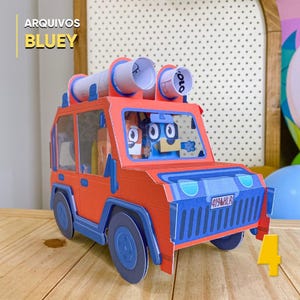 Caja de Actividades Bluey – Archivo Digital para Recorte