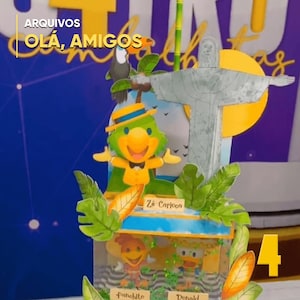 Caixa Olá, Amigos - Arquivo Digital para Recorte