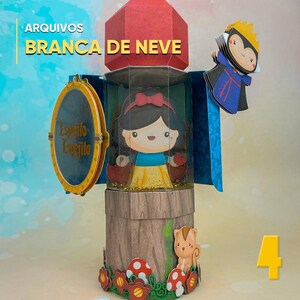 Caixa Branca de Neve - Arquivo Digital para Recorte