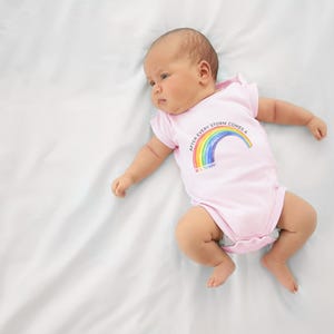 After Every Storm Comes a Rainbow SVG PNG – Newborn Baby Shirt Design with Rainbow | Digital Download for Cricut & Sublimation Projects