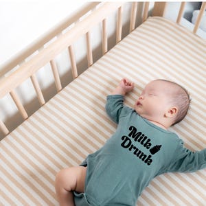Milk Drunk Baby Shirt SVG PNG – Newborn Bodysuit Funny Saying for Cricut & Sublimation | Digital Download Baby T-Shirt Design