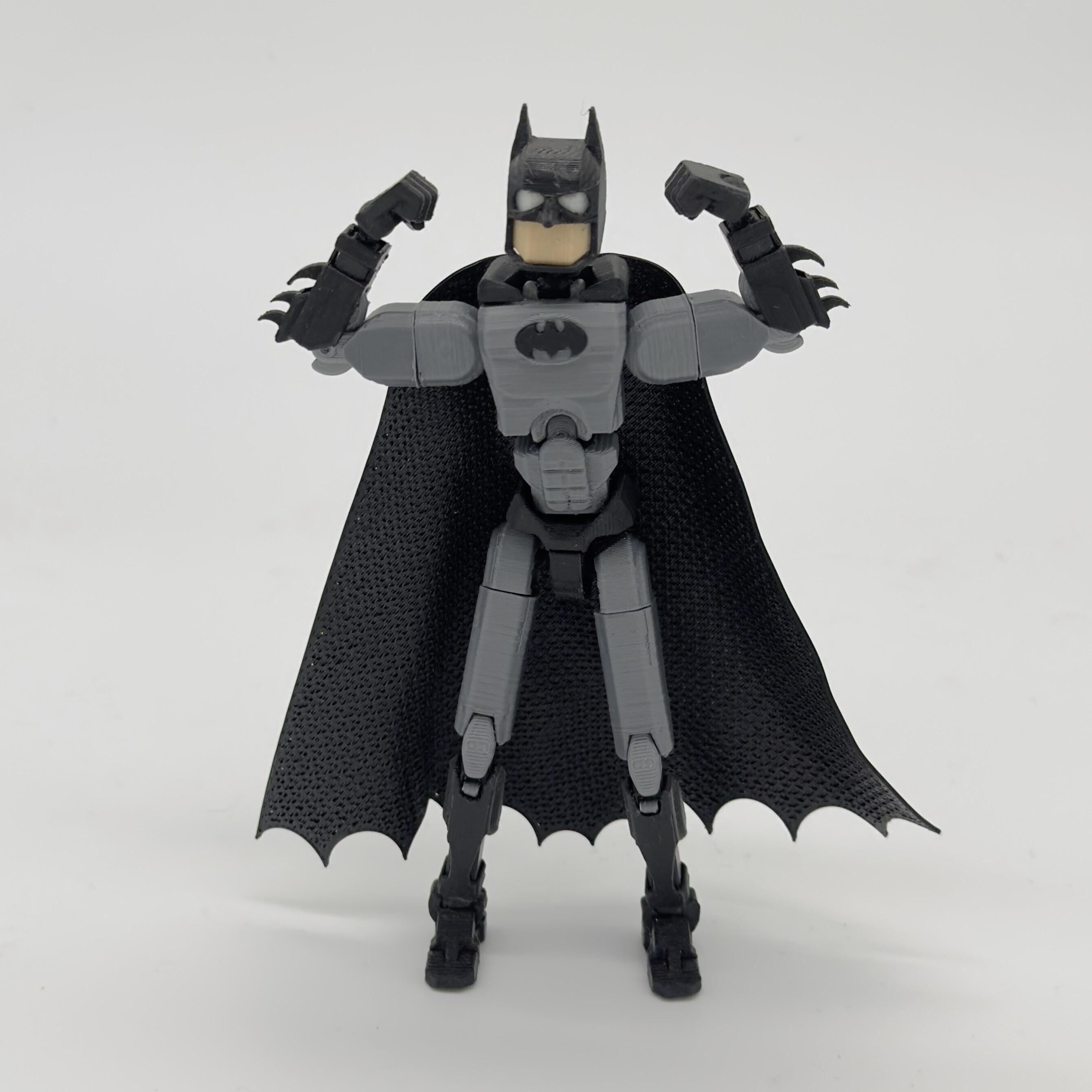 Batman Action Figure With Batwing 3D Print File, Dummy 13, T13 - Etsy