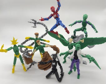 Spider-man Action Figure 3D Print File, Dummy 13, T13 - Etsy