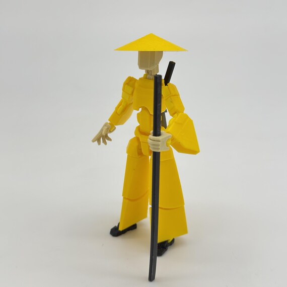 Samurai Action Figure 3D Print File, Dummy 13, T13 - Etsy