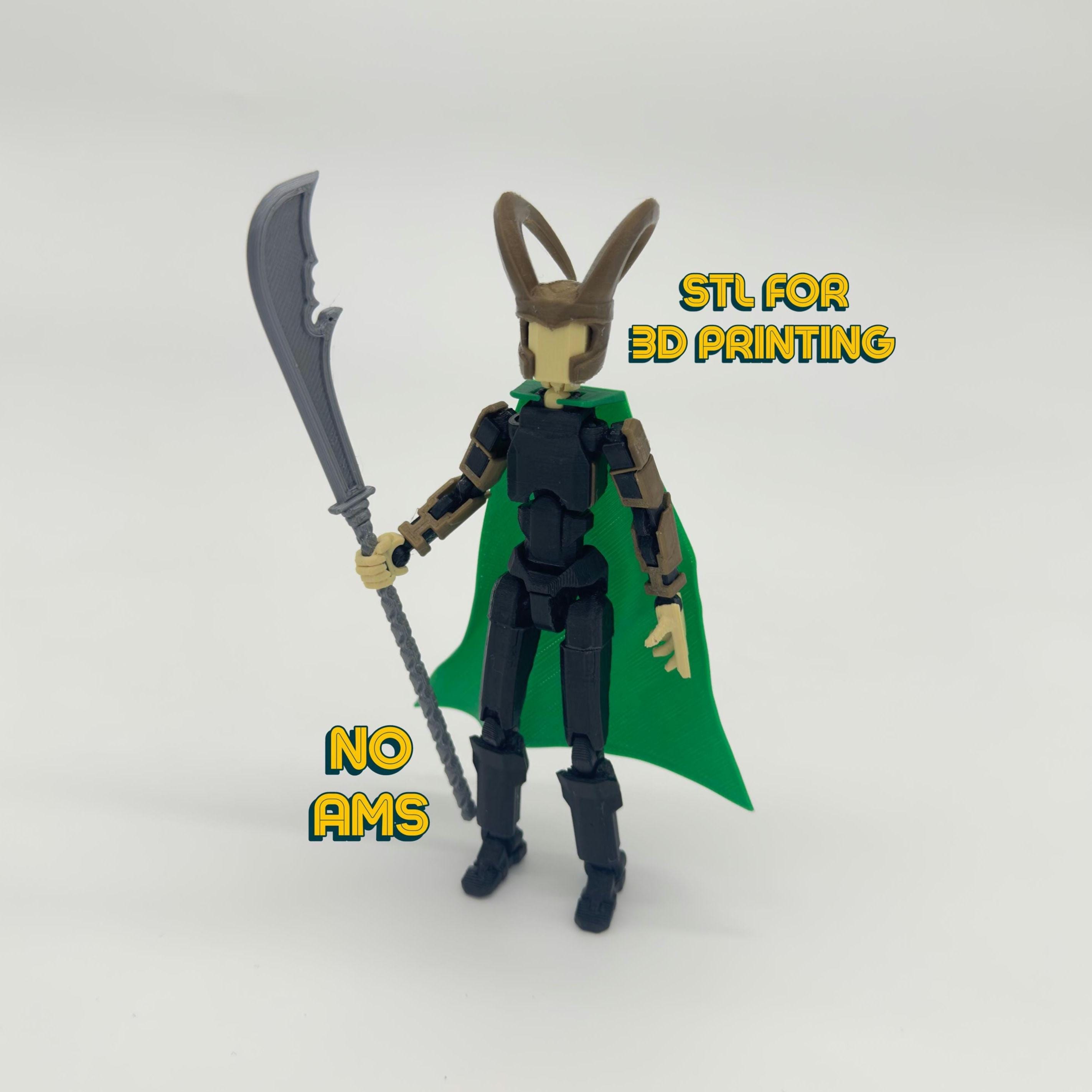 Loki Action Figure 3D Print File, Dummy 13, T13 - Etsy