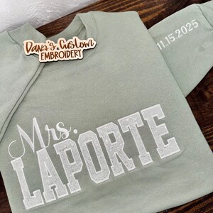 Wedding dress keep sake sweatshirt Bild 10