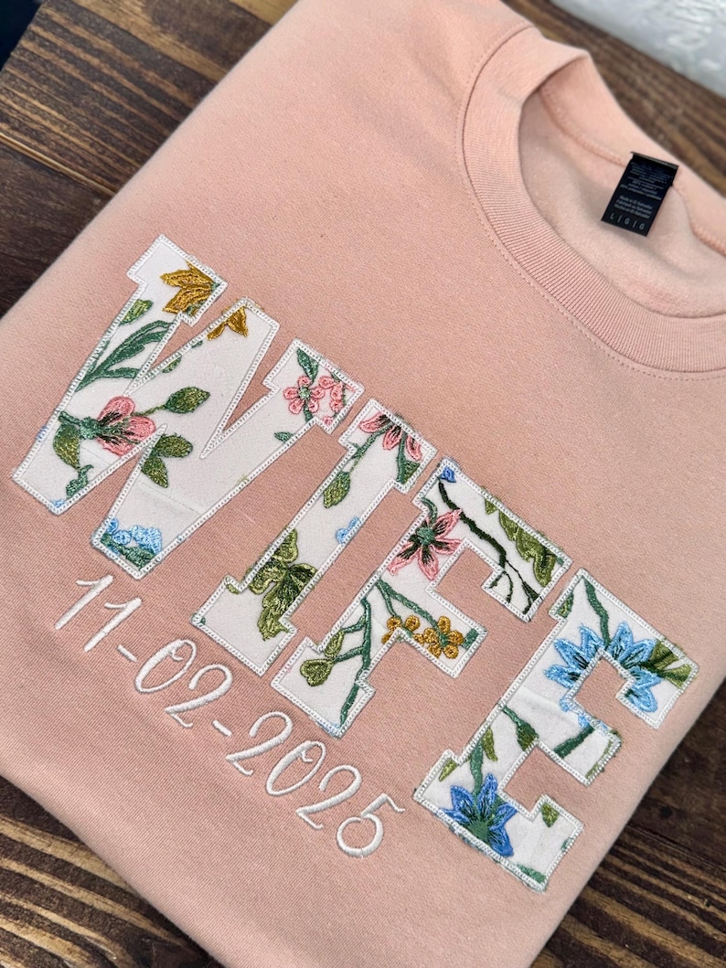 Wedding dress keep sake sweatshirt Bild 6