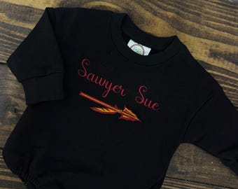 FSU embroidered sweat shirt bubble