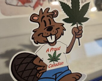 Canada beaver proud not for sale never 51st state vinyl sticker bumper Elbows up