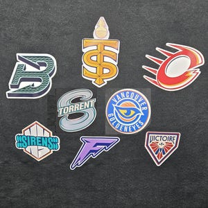 Pegatinas de vinilo PWHL Boston Fleet Minnesota Frost Montreal Victories New York Sirens Ottawa Charge Toronto Sceptres Vancover Seattle Torrent