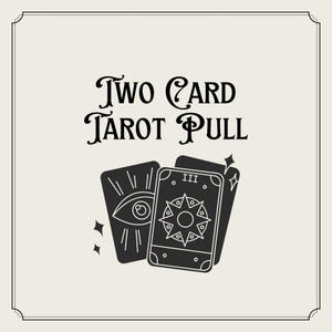 Odczyt Tarota z dwóch kart