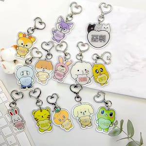 Seventeen Miniteen Keychains, Carat, SVT, K-Pop