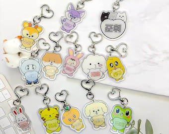 Seventeen Miniteen Keychains, Carat, SVT, K-Pop