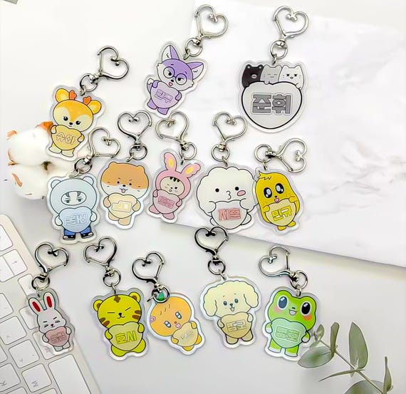 Seventeen Miniteen Keychains, Carat, SVT, K-pop - Etsy
