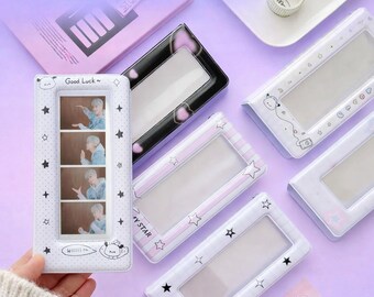 Kawaii K-Pop Photocard Holder | Photo Strip Case