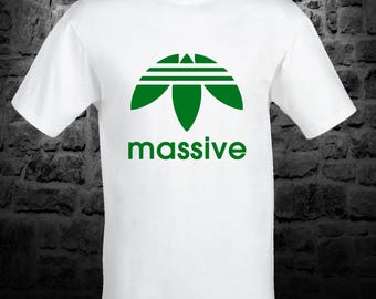 Jungle Massive D & B / Jungle Book / Drum and Bass / DJ / Jungle Massive / Junglist / Synth Music Producer Festival Unisex Printed Tee&#39;s