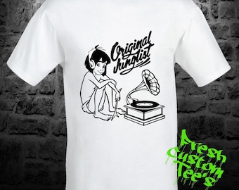 Original Junglist /Jungle Book / Drum and Bass / DJ / Jungle Massive / Junglist / Synth Music Producer Festival Unisex Printed Tee&#39;s
