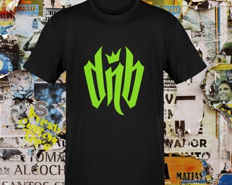 Drum And Bass Crown Unisex Printed T-Shirt / DNB /Jungle / Junglist / Rave / Synth Music Producer Festival