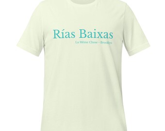 Rías Baixas Unisex t-shirt