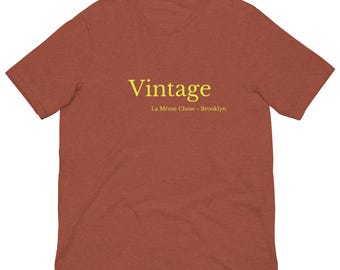 Vintage Unisex t-shirt