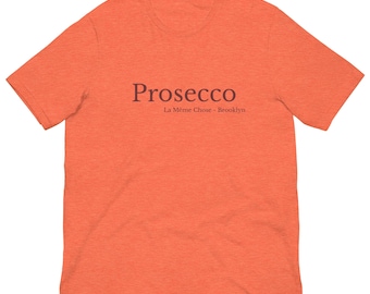 Uniseks Prosecco-T-shirt