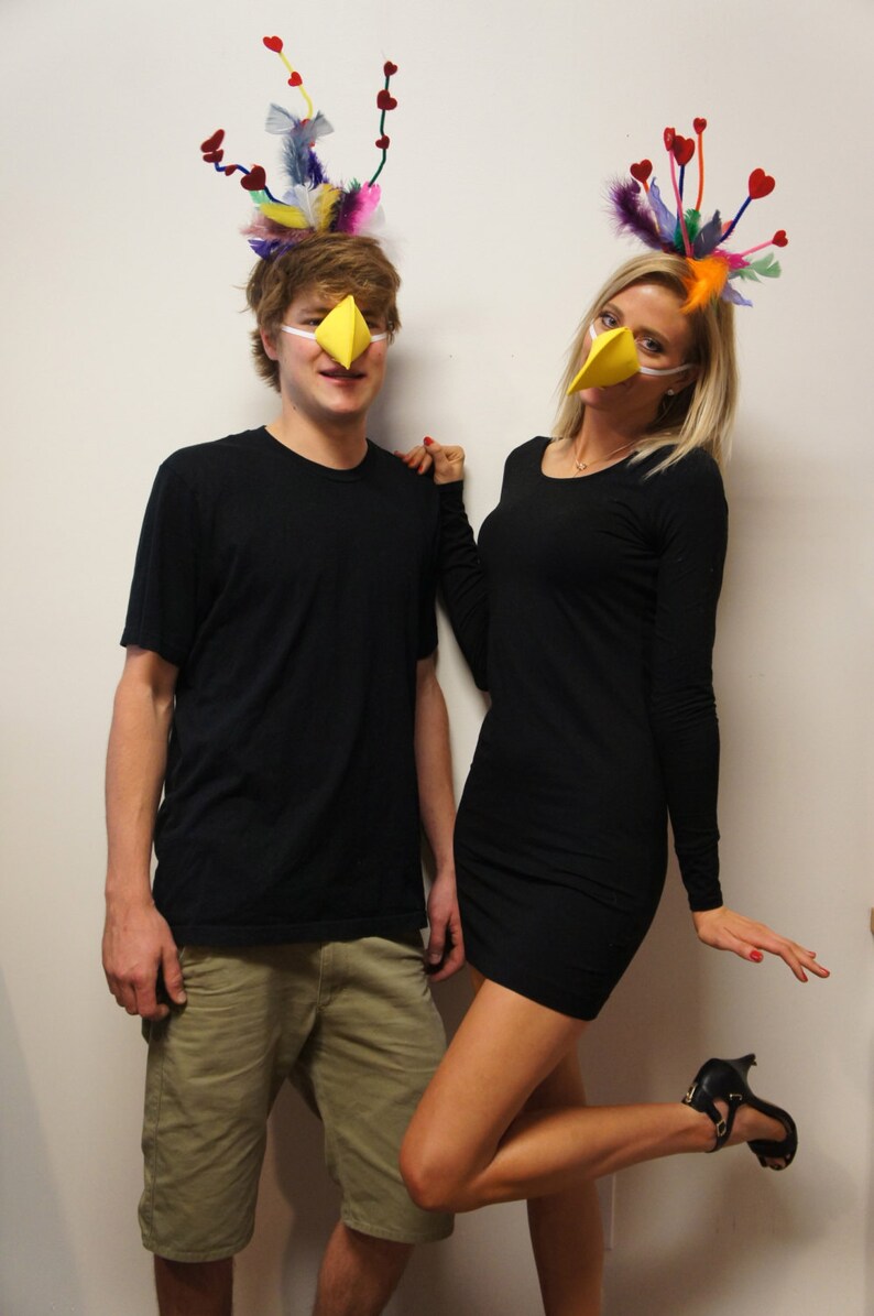 Love Birds Couples Halloween Costume Pun Play on Words Adult Etsy