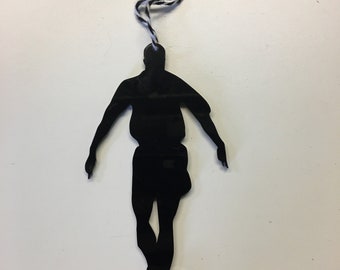 Soccer Player Christmas Ornament acrylic