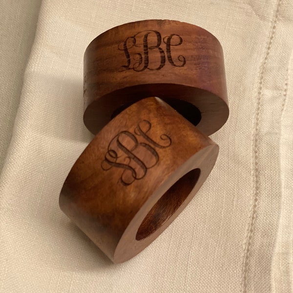 Napkin Rings Etsy
