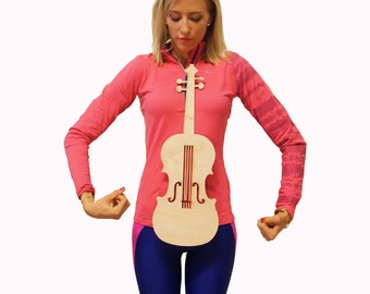 Fit As A Fiddle - Funny Pun Halloween Costume perfect as Women's or Men's unique creative Halloween Costume show off your muscles & hot body