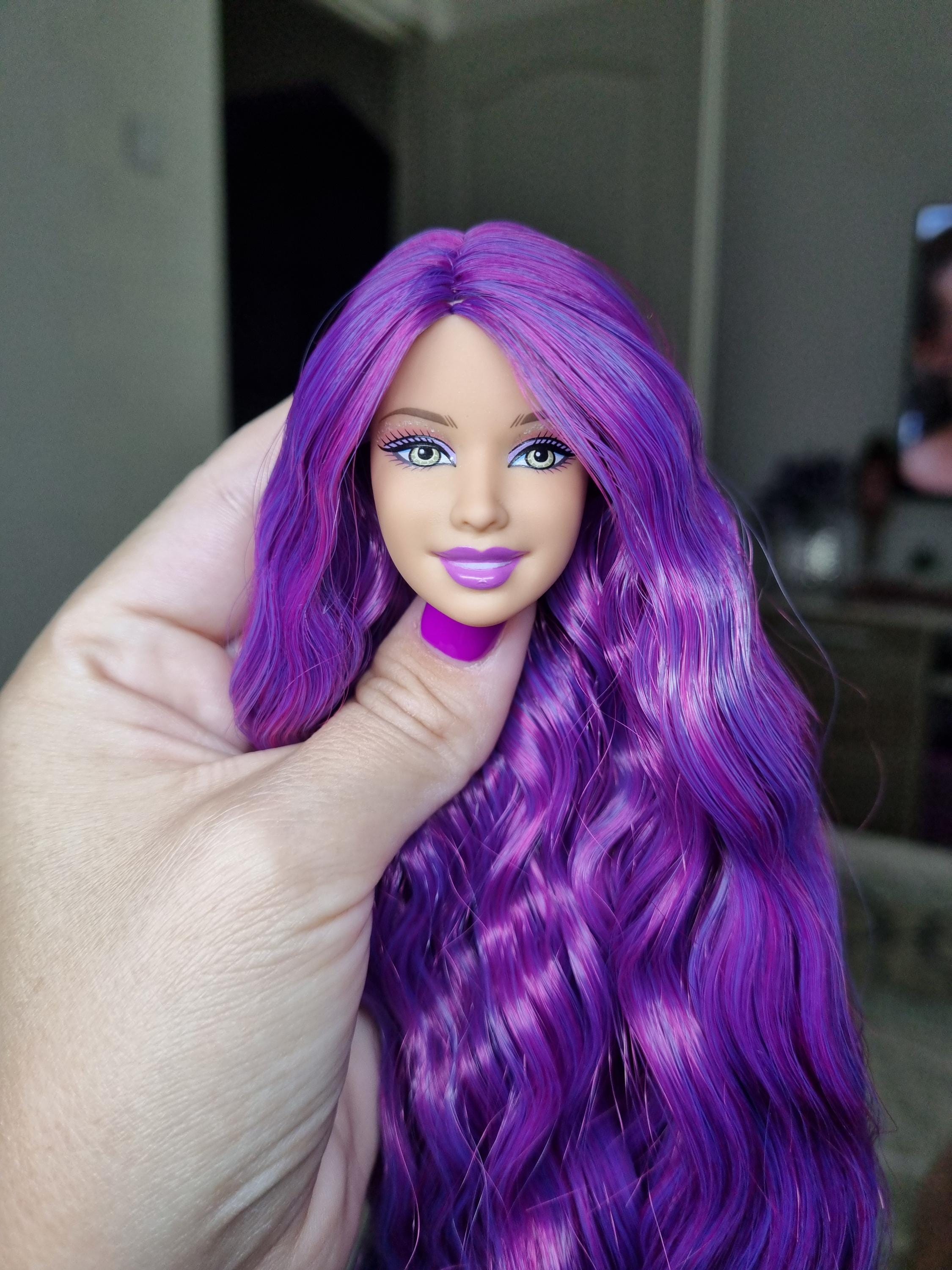 Barbie Doll Barbie Pelo Morado Barbie Pop Reveal Muñeca Uva