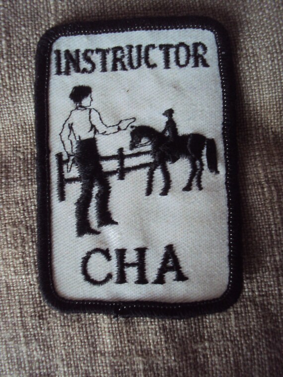 Vintage Instructor CHA  Certified Horsemanship As… - image 1